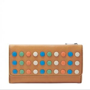 Fossil Abbott Flap Clutch Wallet